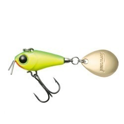 Spinnertail Tiemco Riot Blade, Culoare 07 Lime Chartreuse, 2.5cm/9g