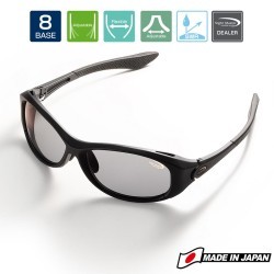 Ochelari polarizați Tiemco Sight Master Rotondo Matt Black/Super Light Gray