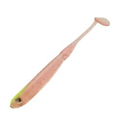 SHAD TIEMCO PDL SUPER SHAD TAIL ECO 4" 10cm Culoare 19 Hologrraphic Pink