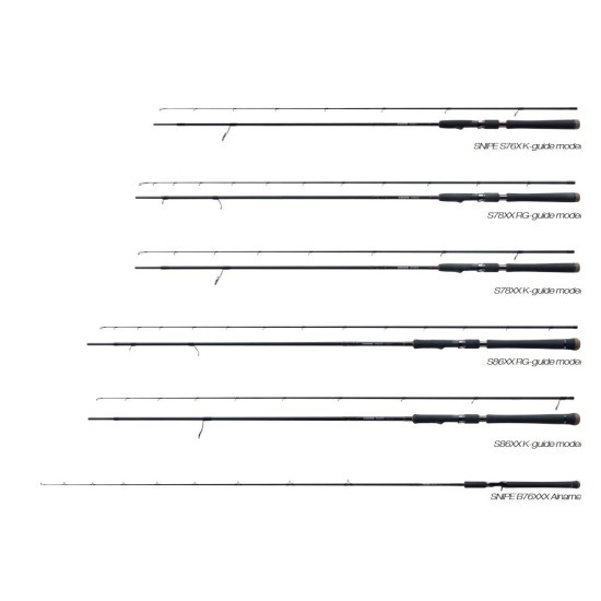 Lansetă Zenaq Snipe S86XX Longcast K 8'6" 2.62m/8-40g, 2buc