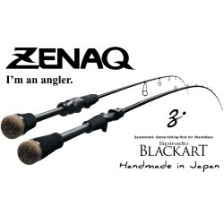 Lansetă Zenaq Spirado Blackart S63 Fort Ex-Fast 6'3" 1.92m/0.45-3.5g, 1buc