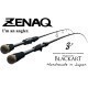 Lansetă Zenaq Spirado Blackart S63 Fort Ex-Fast 6'3" 1.92m/0.45-3.5g, 1buc