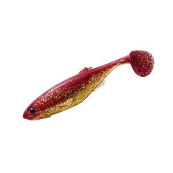 SHAD MAJOR CRAFT STABI SHAD FAT 3.5" 8.9cm #001 Red Gold