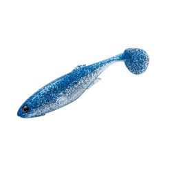 SHAD MAJOR CRAFT STABI SHAD FAT 4" 10.2cm #002 Blue Silver