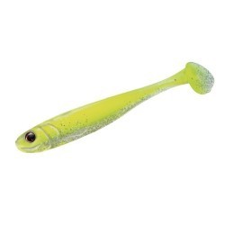 SHAD MAJOR CRAFT STABI SHAD SLIM 4" 10.2cm #005 Chart Silver