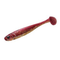SHAD MAJOR CRAFT STABI SHAD SLIM 3.5" 8.9cm #001 Red Gold