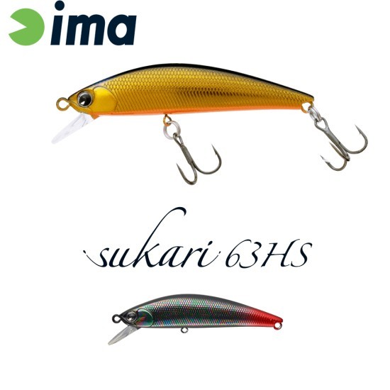 IMA SUKARI 63HS 63mm 8gr 014 Titanium Black 2 IMA SUKARI 63HS 63mm 8gr 014 Titanium Black 2