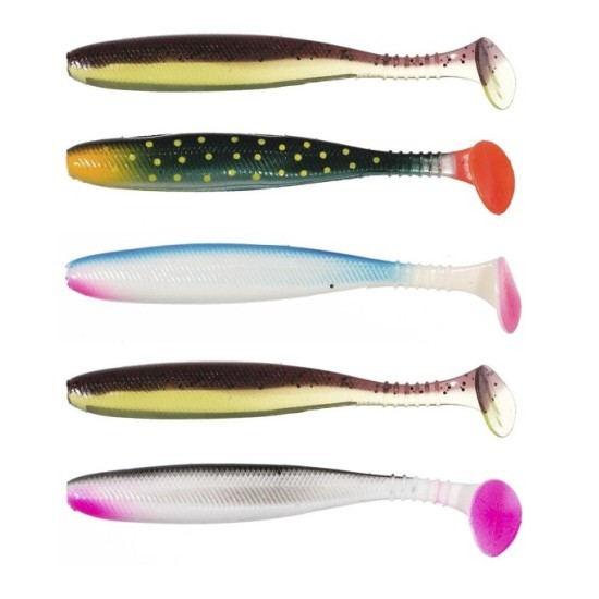 Shad Jaxon Intensa Brix INB, 8cm, Culoare MIX, 5buc/plic