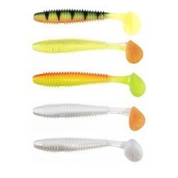 Shad Jaxon Intensa Mango IND, 8cm, Culoare MIX, 5buc/plic