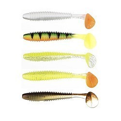 Shad Jaxon Intensa Mango IND, 10cm, Culoare MIX, 5buc/plic