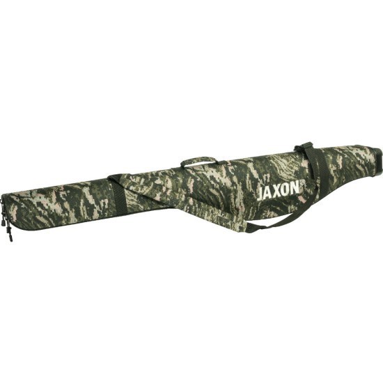 Husă rigidă Jaxon X-Team, Camou, 2 compartimente, 145cm