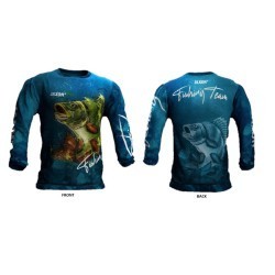 Bluză Jaxon Long Sleeves Perch Blue, Large