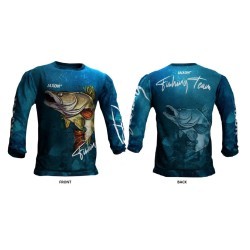 Bluză Jaxon Long Sleeves Zander Blue, Medium