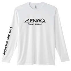 Bluză Zenaq Dry Long T-Shirt UV, White, LL