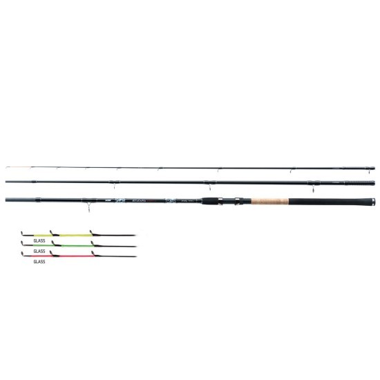 Lansetă Jaxon Eclatis Method Feeder, 3.00m/20-60g, 3+3buc