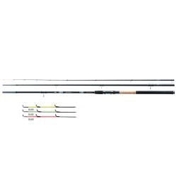 Lansetă Jaxon Eclatis Method Feeder, 3.90m/40-100g, 3+3buc