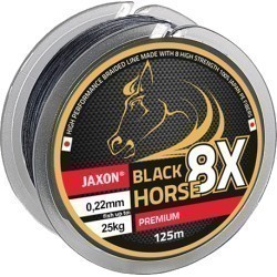 Fir textil Jaxon Black Horse PE8X Premium, 0.10mm/125m