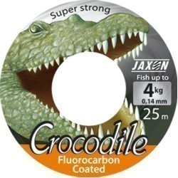 Fir înaintaș Jaxon Crocodile Fluorocarbon Coated, 0.14mm/25m