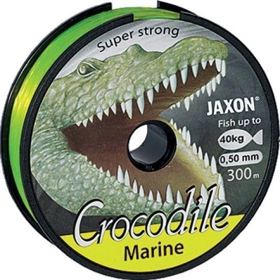 Fir monofilament Jaxon Crocodile Marine Fluo, 0.50mm/300m Fir monofilament Jaxon Crocodile Marine Fluo, 0.50mm/300m