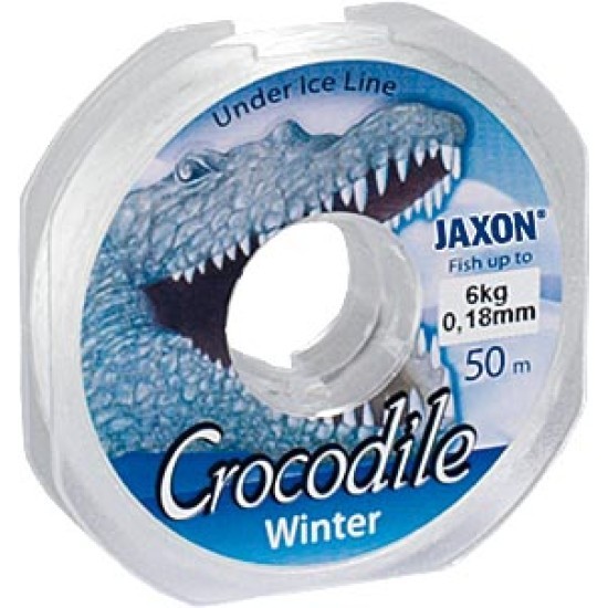 Fir monofilament Jaxon Crocodile Winter, 0.18mm/50m