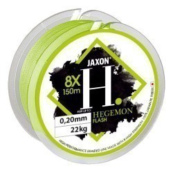 Fir textil Jaxon Hegemon Flash 8x, Bright Green, 0.16mm/17kg, 150m