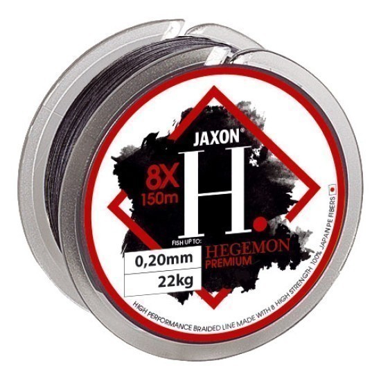 Fir textil Jaxon Hegemon Premium, Dark Grey, 0.22mm/25kg, 200m