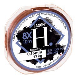 Fir textil Jaxon Hegemon Premium Sinking 8x, Brown, 0.12mm/10kg, 10m