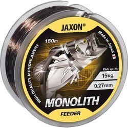 Fir monofilament Jaxon Monolith Feeder, Dark Brown, 0.25mm/13kg/150m