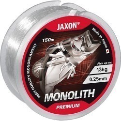 Fir monofilament Jaxon Monolith Premium, Clear, 0.22mm/11kg/150m