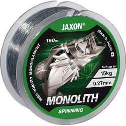 Fir monofilament Jaxon Monolith Spinning, Clear Grey, 0.22mm/11kg/150m