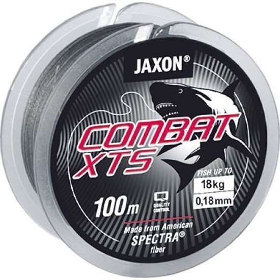 Fir textil Jaxon Combat XTS, Grey, 0.15mm/15kg/1000m