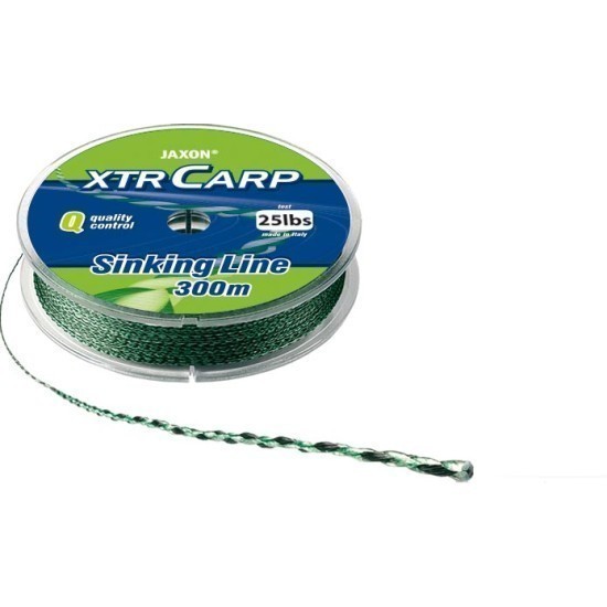 Fir textil Jaxon Pro Carp Sinking Line, Green, 0.47mm/30lbs/300m