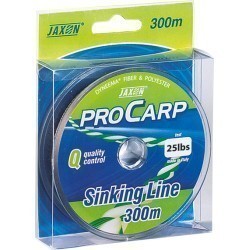 Fir textil Jaxon Pro Carp Sinking Line, Green, 20lbs/10m