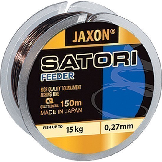 Fir monofilament Jaxon Satori Feeder, Dark Brown, 0.25mm/13kg/150m