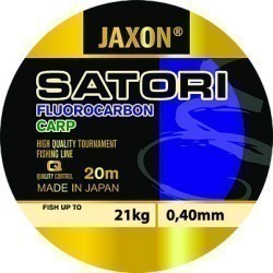Fir fluorocarbon Jaxon Satori Carp, Transparent, 0.50mm/30kg/20m