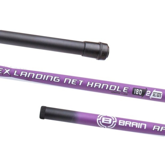 Mâner minciog Brain Apex Landing Net Handle, 3m Mâner minciog Brain Apex Landing Net Handle, 3m