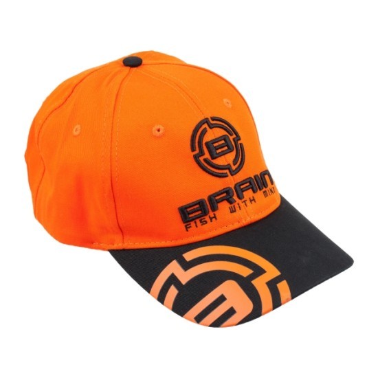 Șapcă Brain Orange & Black Cap, #58