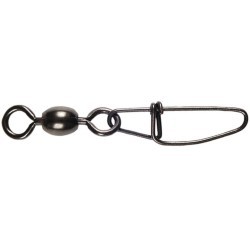Agrafă cu vârtej Black Cat Cross Lock Wirbel, Nr.4/0-100kg, 3buc/plic