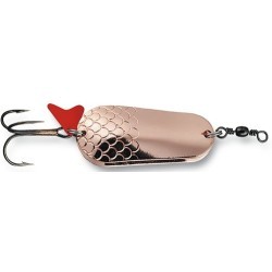 Linguriță oscilantă DAM Effzett Twin, Silver-Copper, 6.5cm/30g