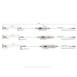 Rig Somn Madcat 10/0 Adjusta Basic River Rigs Live Bait L