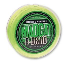 Fir Madcat 8-Braid G2 Main Line Highly Visible, 0.35mm/29.5kg/270m