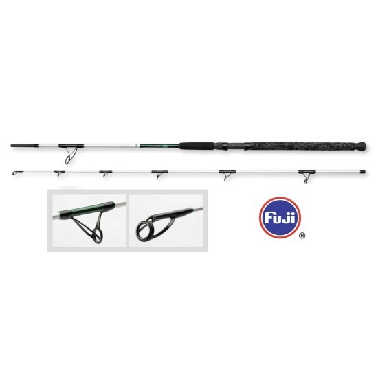 Lansetă DAM Madcat White Spin, 2.10m/50-175gr, 2buc