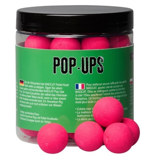 Pop-up Madcat Pellet Baits, 20mm, Blood&Liver, 100g