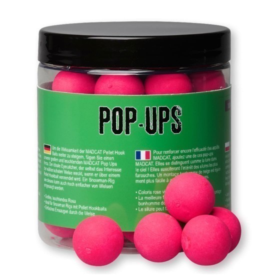 Pop-up Madcat Pellet Baits, 20mm, Squid, 100g