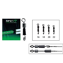 Vârtejuri cu agrafă Maver MV-R Fast Change Steel, Nr. 18, 40kg, 10 buc./plic