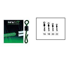 Vârtejuri cu agrafă Maver MV-R Fast Change Swivel Dual Color, Nr. 20, 10 buc./plic