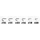 CARLIGE FLY ULTRA MIDGE 4X FINE NR 26 micro barb