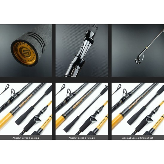 Lansetă Sportex Absolut Level 3, 2.35m/19-79g, 2buc Lansetă Sportex Absolut Level 3, 2.35m/19-79g, 2buc