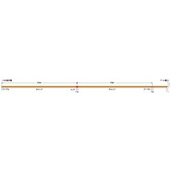 FIR AVANI GT MAX POWER PLUS PE X8 200m 0.570mm 150lb Orange