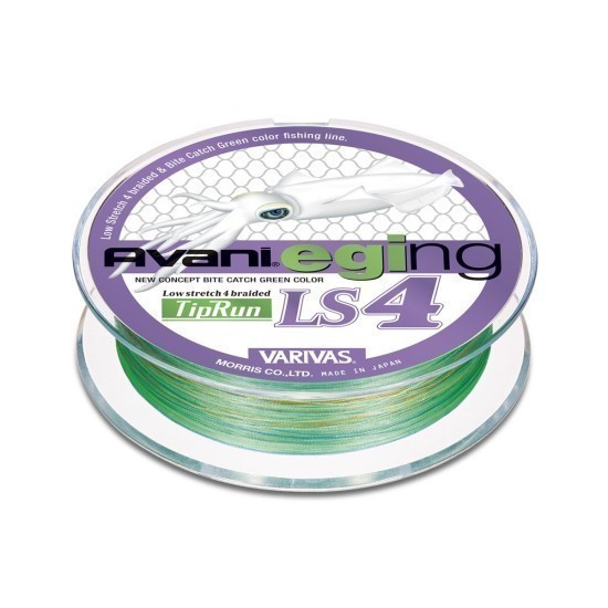 FIR AVANI EGING LS4 PE TIP RUN 200m 9lbs Marking Fluo Green FIR AVANI EGING LS4 PE TIP RUN 200m 9lbs Marking Fluo Green